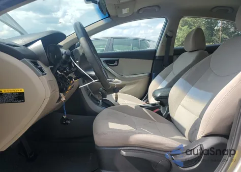 2014 Hyundai Elantra z USA, uszkodzony, nr VIN 5NPDH4AEXEH545581